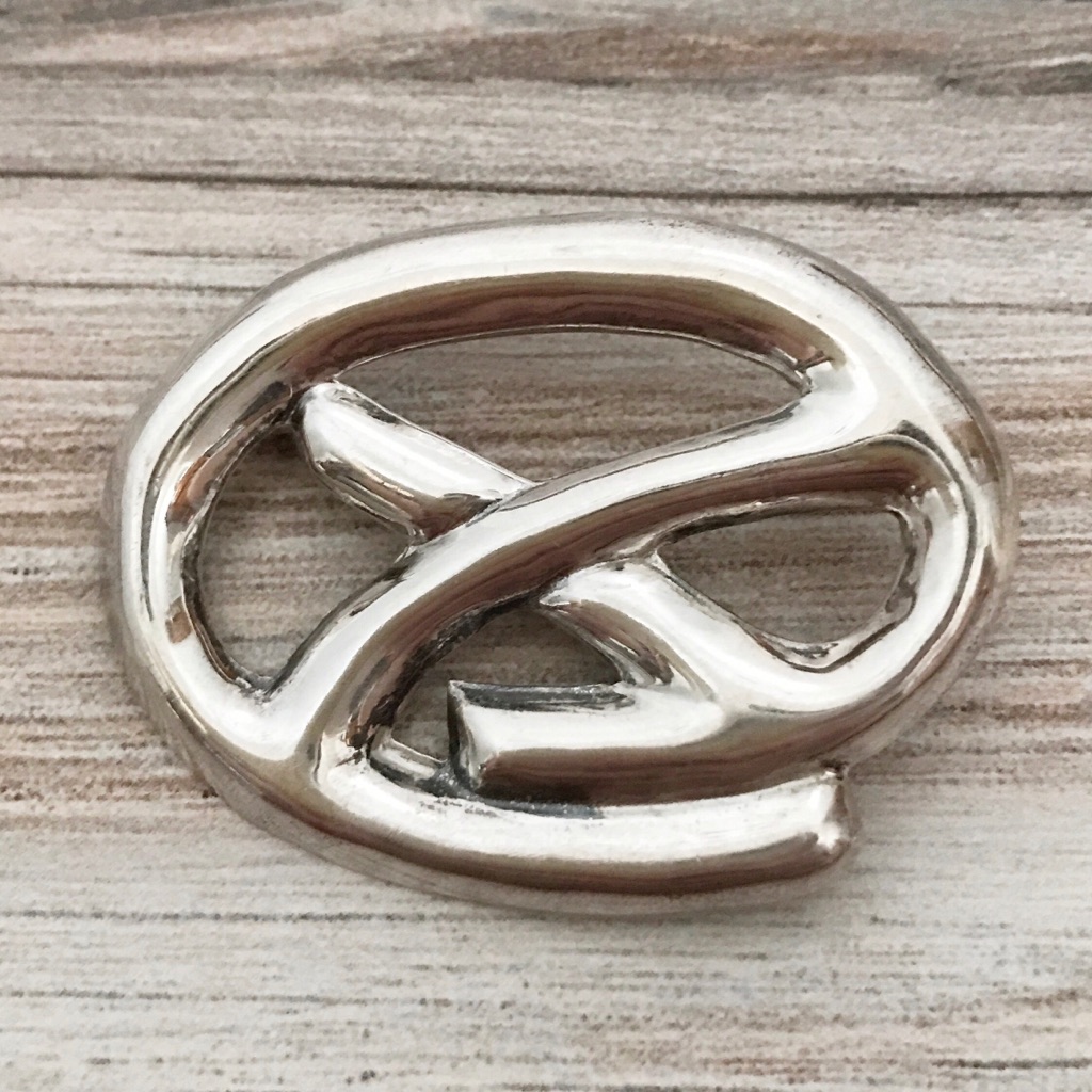 Vintage Brutalist Brooch